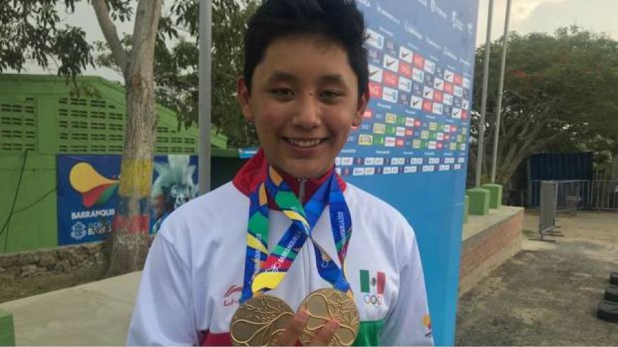 A sus 18 años ya lleva 2 medallas en Barranquilla 2018