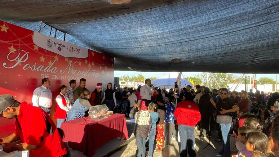 DIF inicia las posadas en colonias