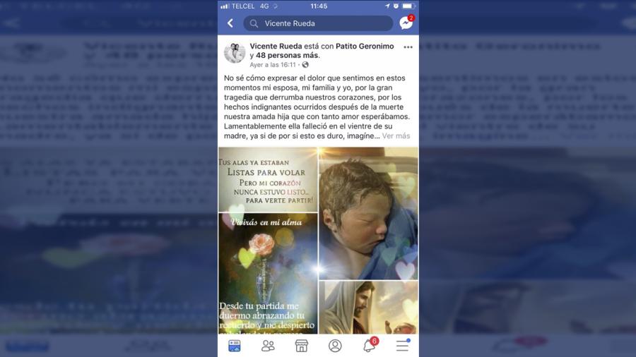 Negligencia en el Canseco de Tampico, le entregan bebe muerta y llena de hormigas 