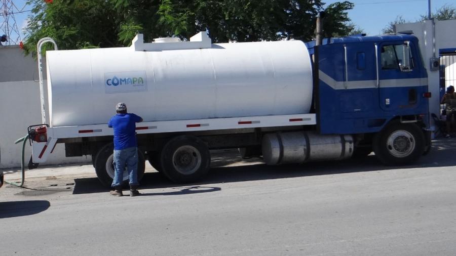 Agradecen vecinos labores de COMAPA de Reynosa