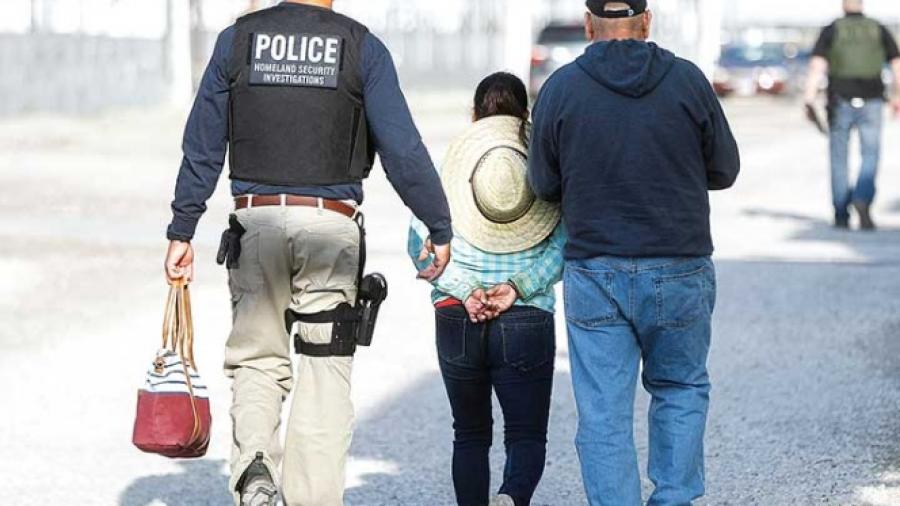 Más de 110 personas “sin papeles” son arrestadas