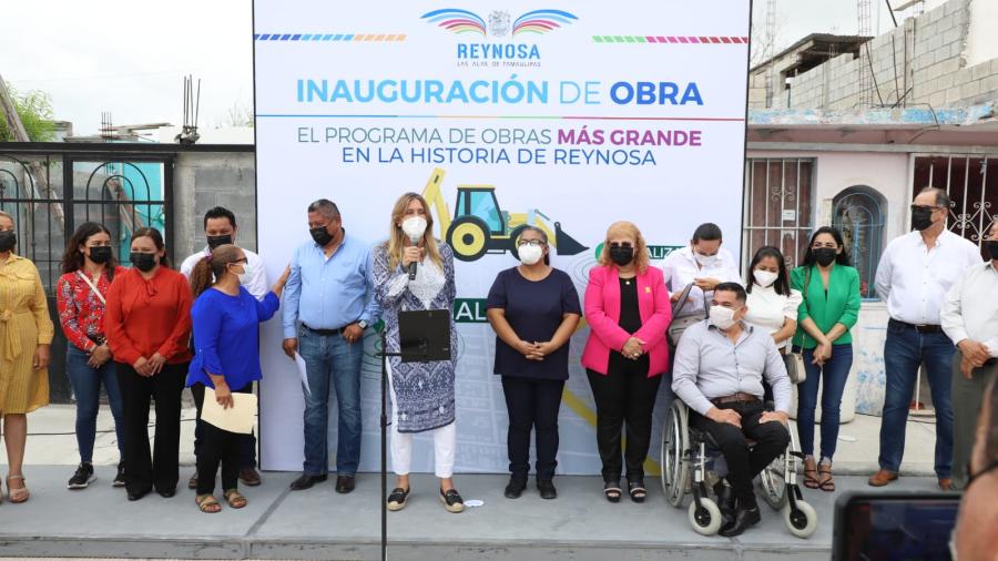 Inauguró Alcaldesa pavimentación esperada por 20 años en La Joya