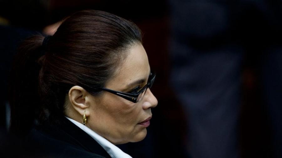 Roxana Baldetti acepta ser extraditada a EU