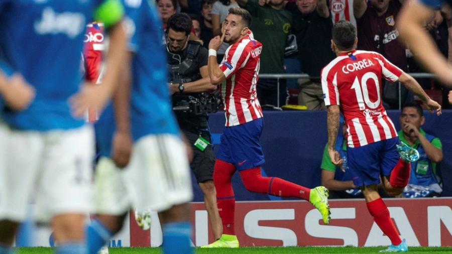 Héctor Herrera rescata empate del Atlético de Madrid frente a Juventus 