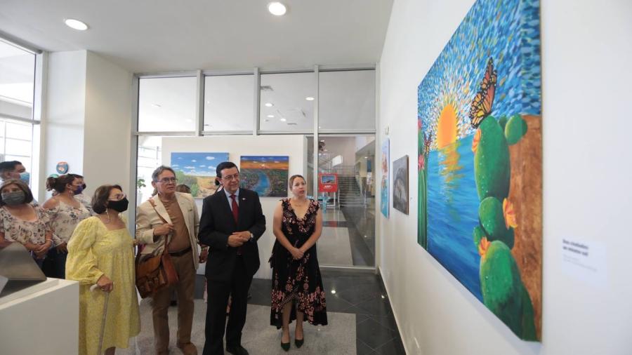 Se inauguró VII Muestra de Artes Plásticas Binacional