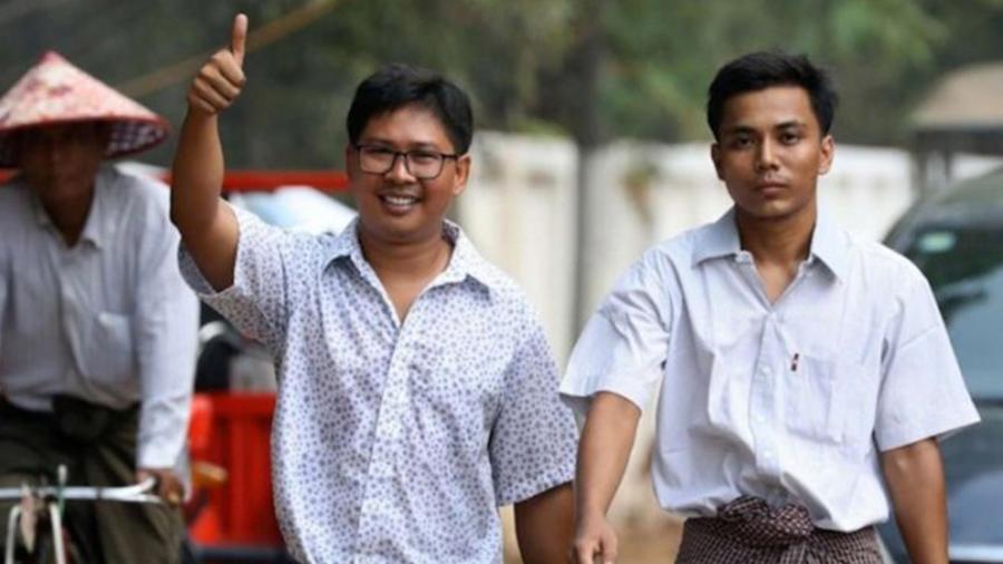Myanmar libera a corresponsales de Reuters detenidos desde 2017