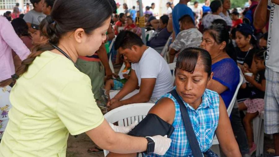 Las Mitras recibe brigada Primero Sano