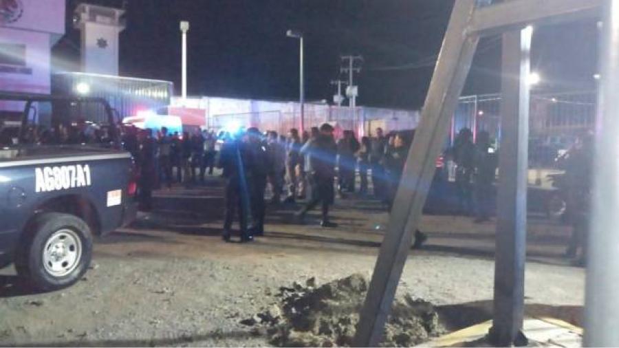 Al menos 8 heridos riña en penal de Aguascalientes