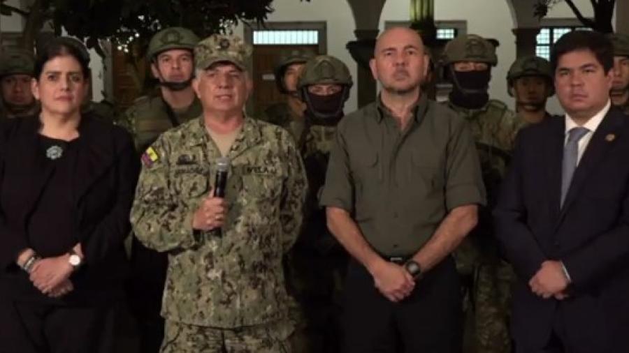 Ecuador  declara Conflicto Armado Interno tras escalada de violencia