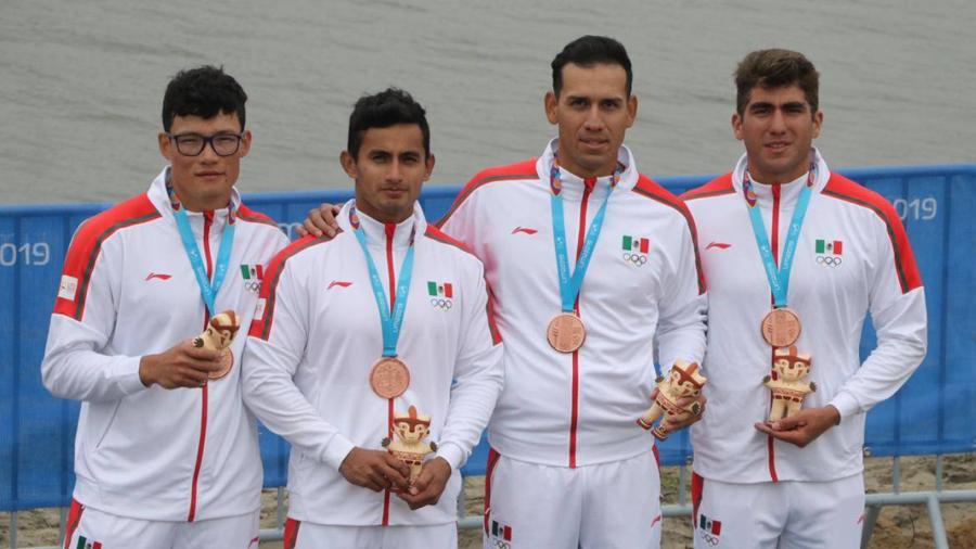  México obtiene bronce en la prueba de canotaje