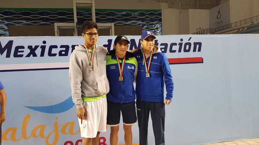 Nadadores tamaulipecos entre los mejores 10 nacionales