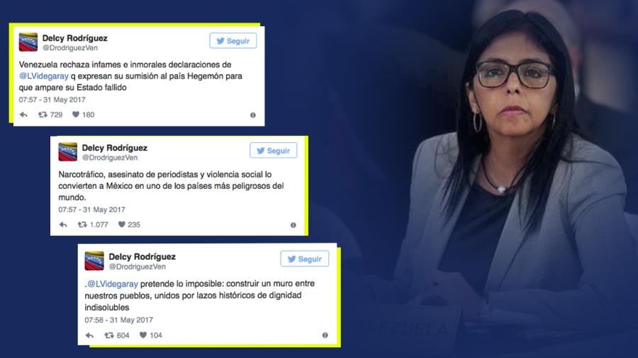 Cancillería tilda de "infames e inmorales" las declaraciones de Videgaray