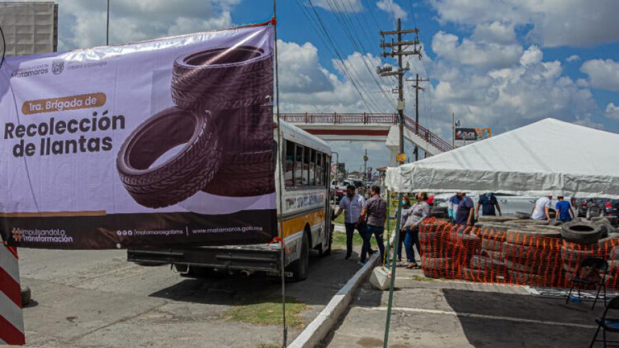 Reactivarán campaña de recolección de llantas usadas