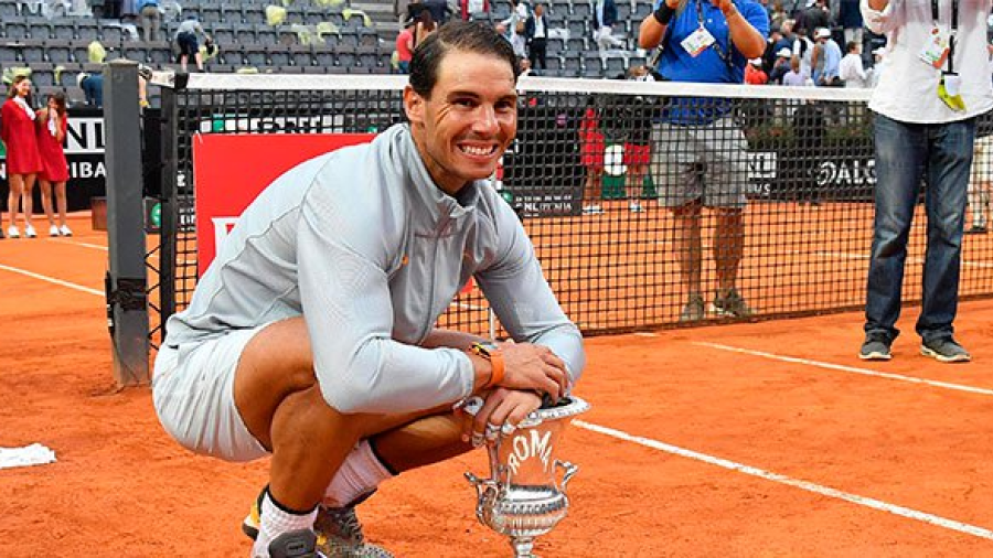 Rafael Nadal vuelve a la cima del ranking mundial de tenis