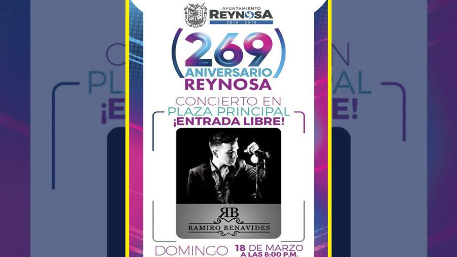 Continúa “Aniversario de Reynosa 269”