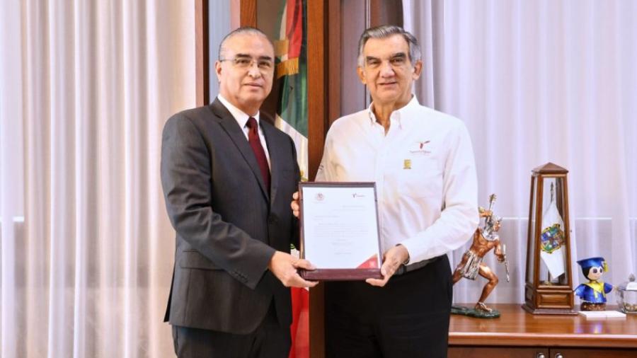 Américo Villarreal designa a Marco Antonio García Barrientos como consejero jurídico del Gobierno de Tamaulipas