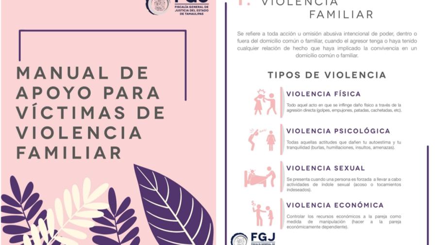 Manual de Apoyo para V&iacute;ctimas de Violencia Familiar