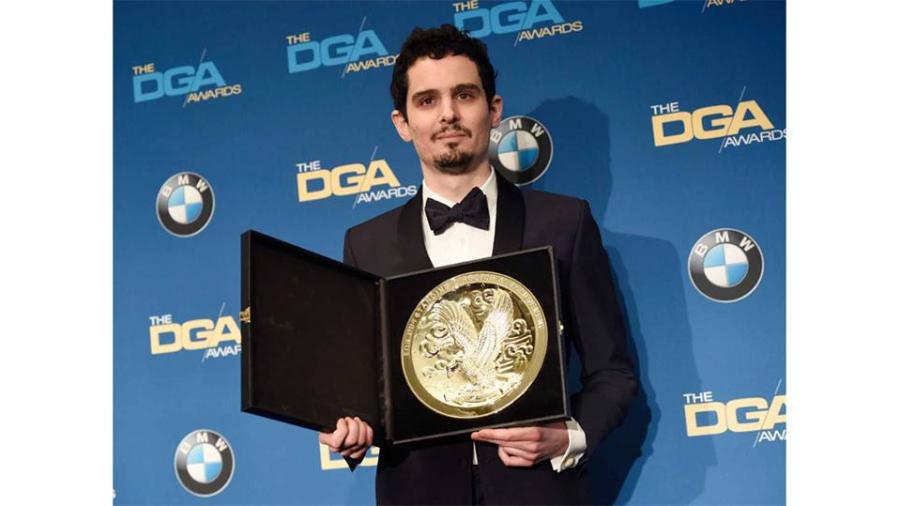 Damien Chazelle premiado por directores de EU por "La la land"