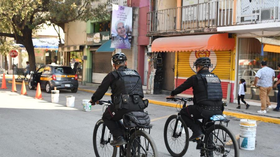 Mantiene Grupo Delfines de la Guardia Estatal proximidad en áreas naturales y comerciales