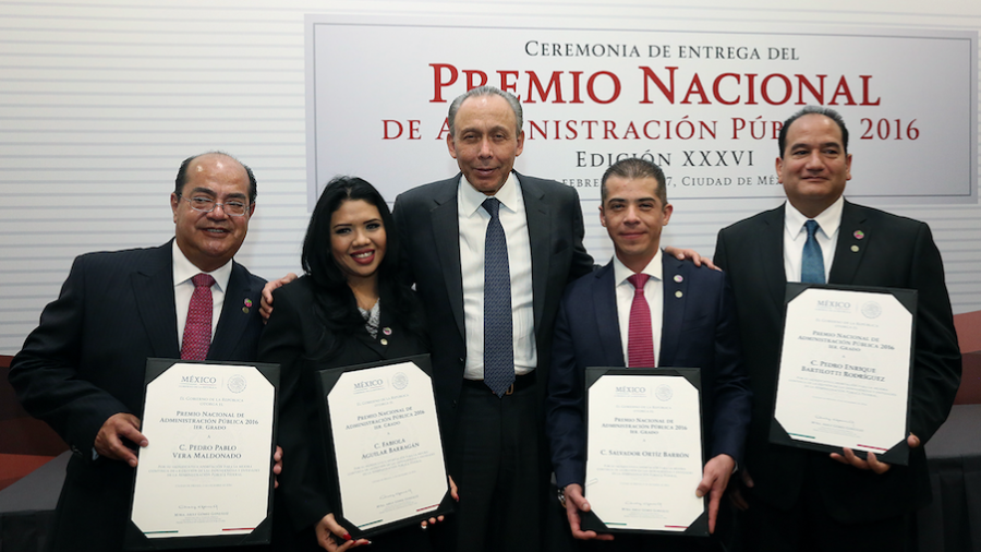 Obtiene ISSSTE Premio Nacional de Adminsitración Pública