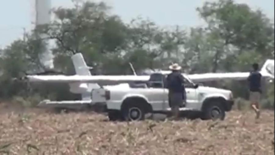 Cae avioneta en Reynosa, autoridades acuden al rescate