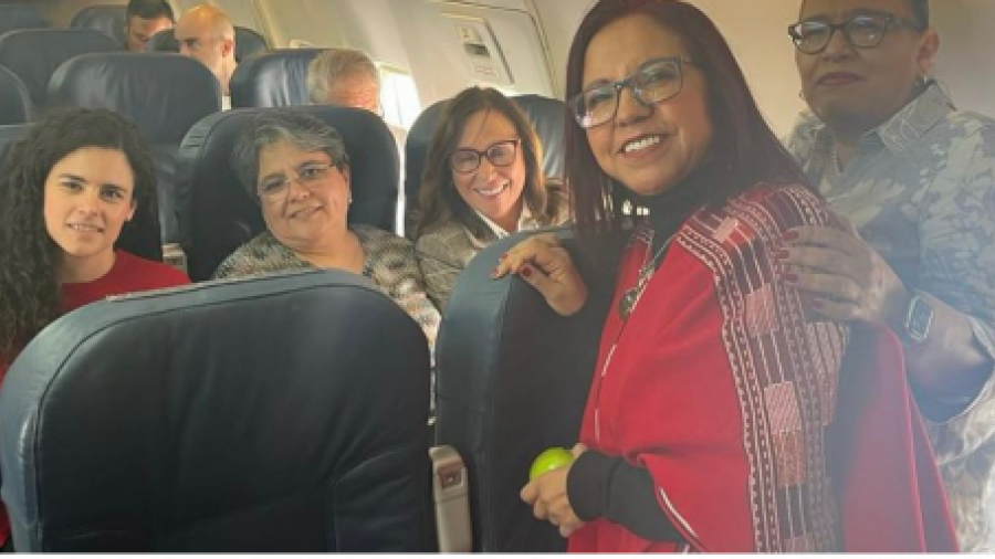 Viaja gabinete federal rumbo a Tamaulipas para la reunión con AMLO 