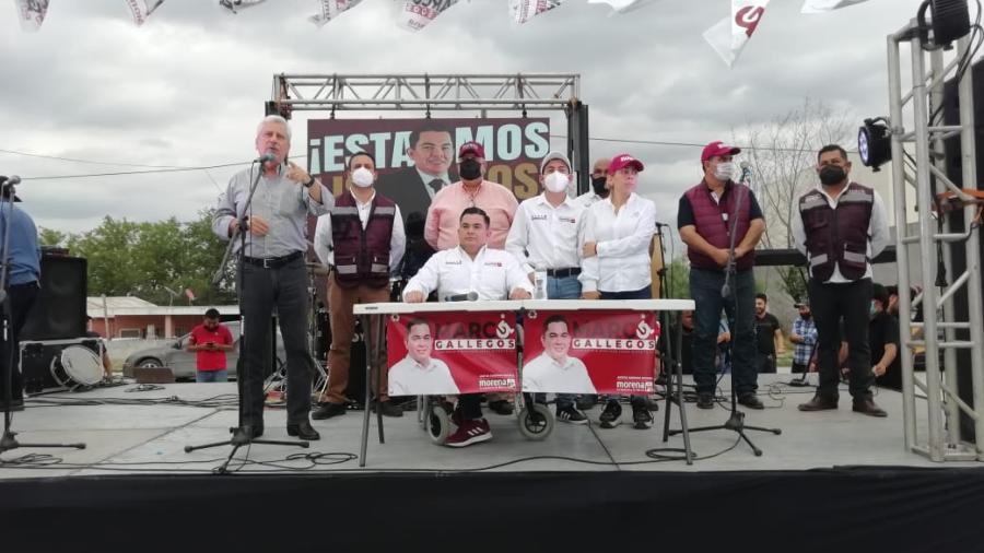 Hoy llegó la hora de Reynosa, "Juntos haremos  historia": Marco Gallegos