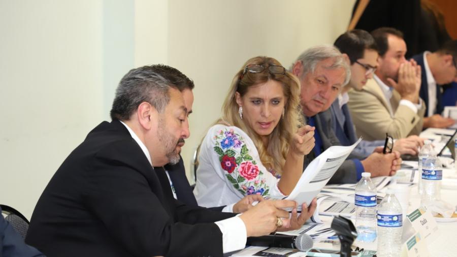 Participa Maki Ortiz en Reunión Binacional de Transporte Fronterizo