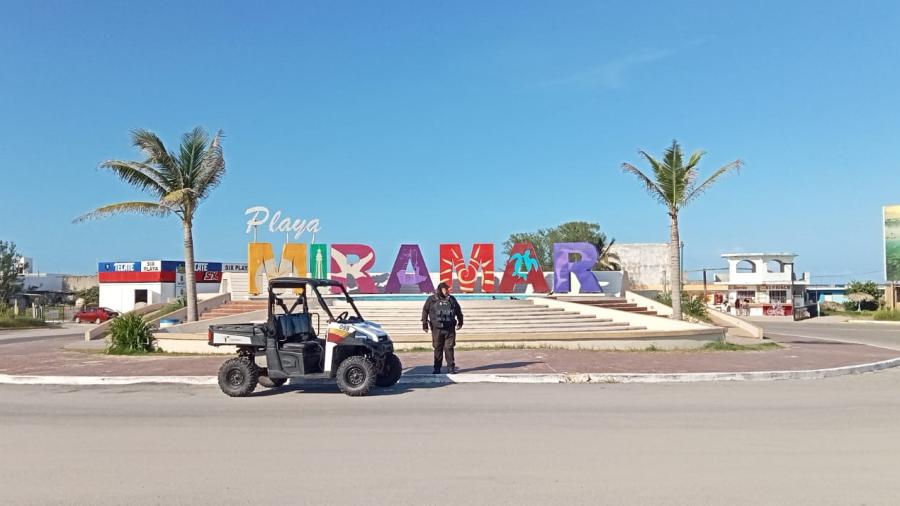 A través del operativo “Verano Seguro 2024” Guardia Estatal mantiene seguridad en Playa Miramar