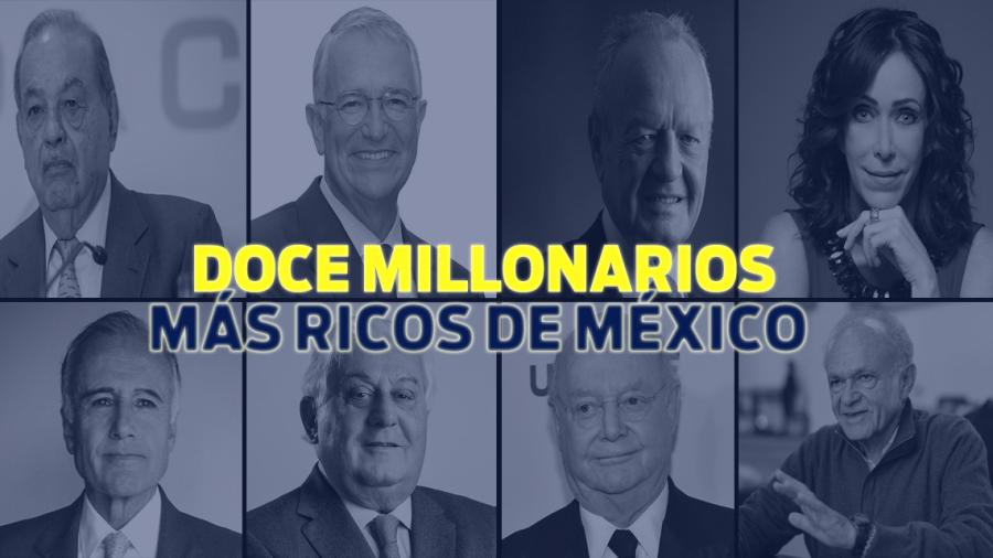 Conoce la lista de los 12 millonarios más ricos de México