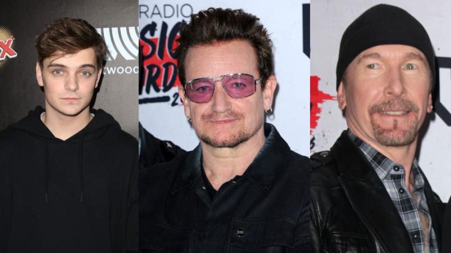 Bono y The Edge de U2 se unen a Martin Garrix para poner música a la Eurocopa