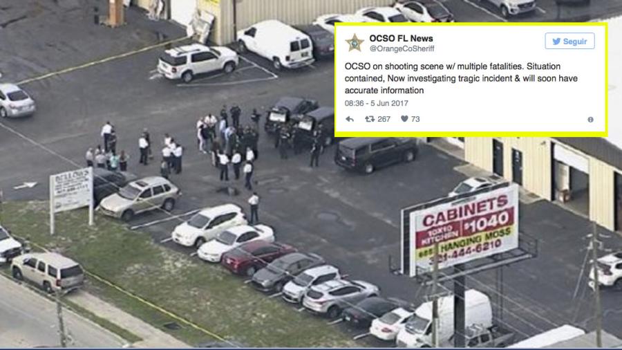 Tiroteo en Orlando, Florida, deja 5 muertos
