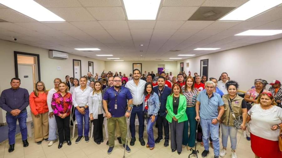 Recibió Carlos Peña Ortiz equipos de rehabilitación para el CRI-Reynosa 