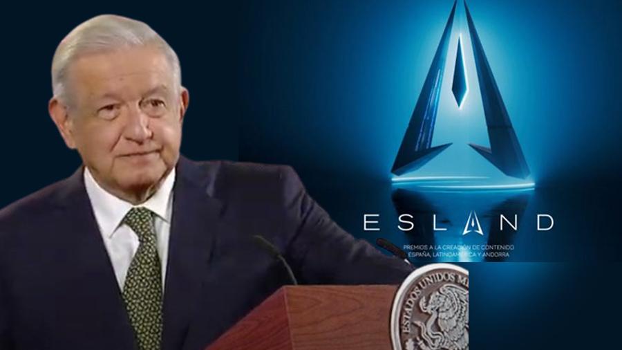 Me cepillaron, dice AMLO tras quedarse fuera de los Premios Esland
