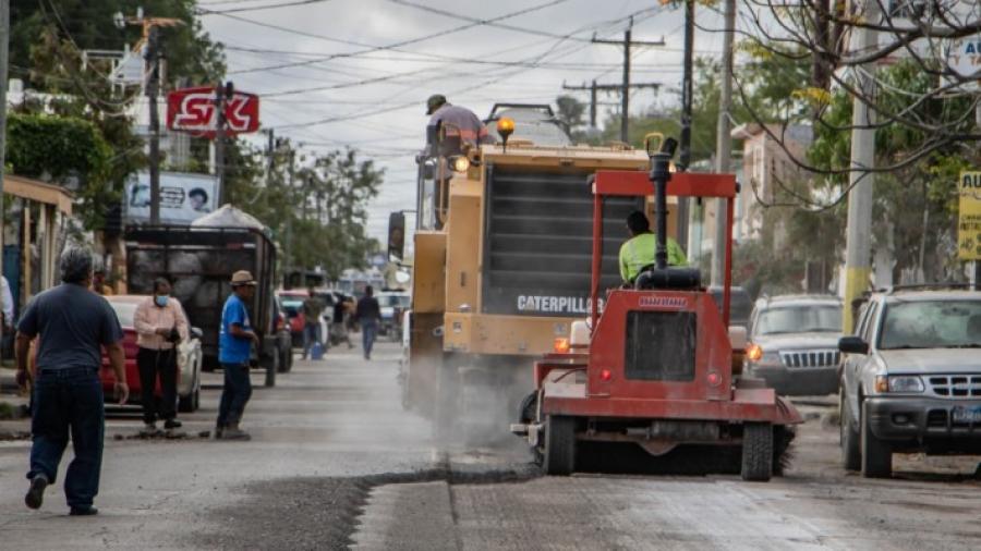 Continúa Gobierno de Matamoros pavimentando accesos