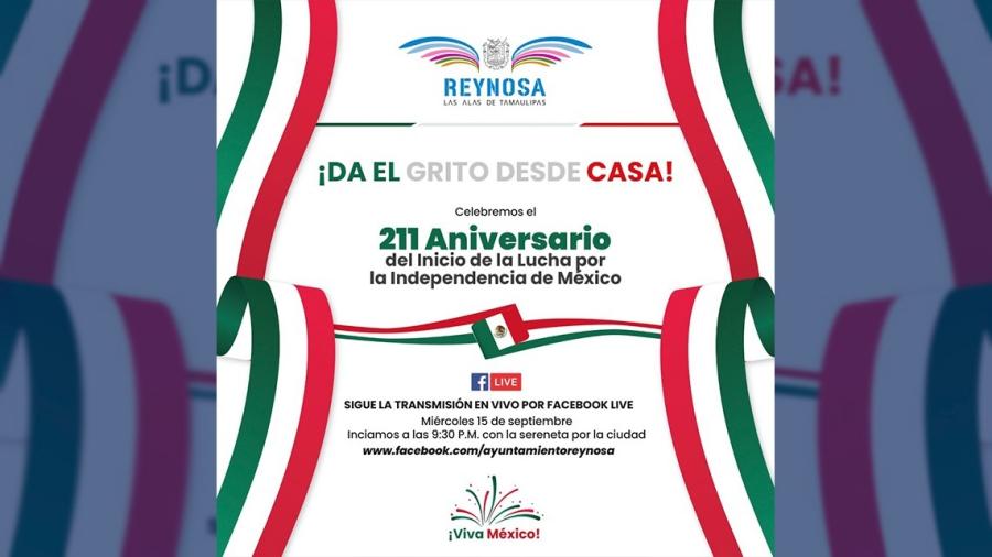 Invita Alcaldesa a celebración virtual la Independencia de México