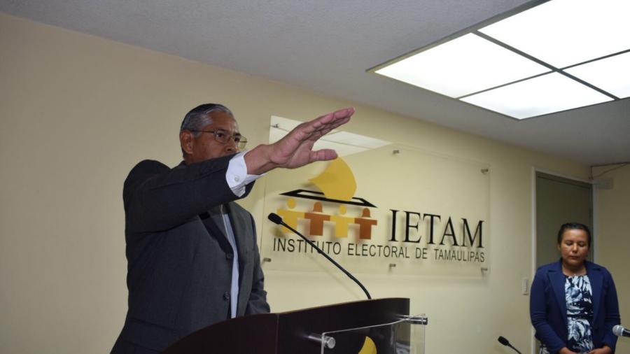 Toma protesta nuevo presidente del IETAM