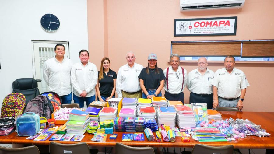 Reconoce DIF-Reynosa apoyo del Hospital Santander y Comapa en campaña “Todos Somos Útiles”
