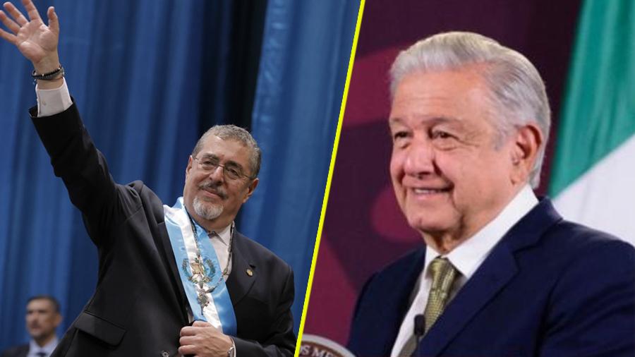 AMLO celebra que Bernardo Arévalo asumió la Presidencia de Guatemala