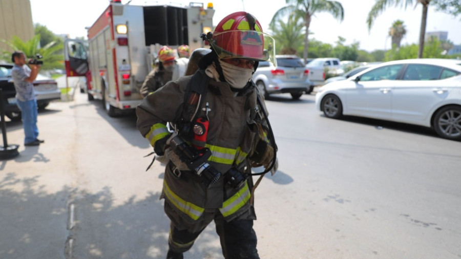 Realiza Gobierno Municipal simulacro de incendio 