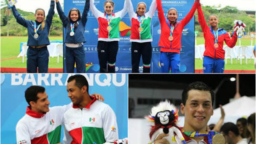 México sigue en la cima del medallero centroamericano con 46 de oro