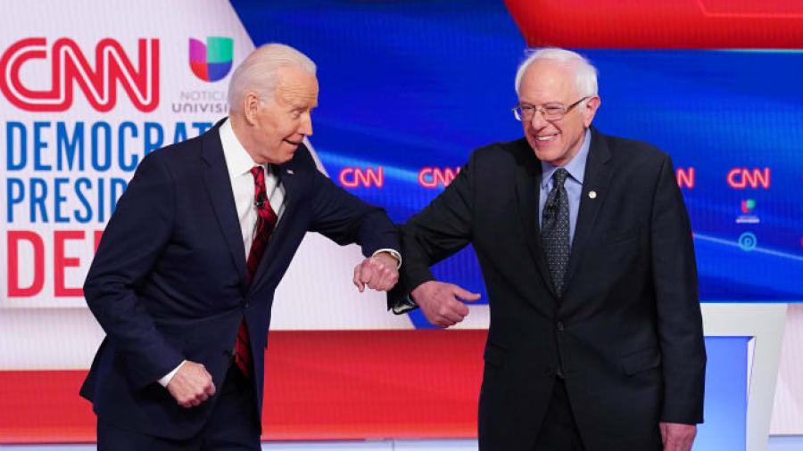 Biden y Sanders aseguran que seleccionarán a una mujer como vicepresidenta