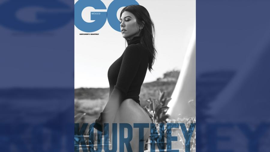 Kourtney Kardashian sorprende en la portada de GQ México
