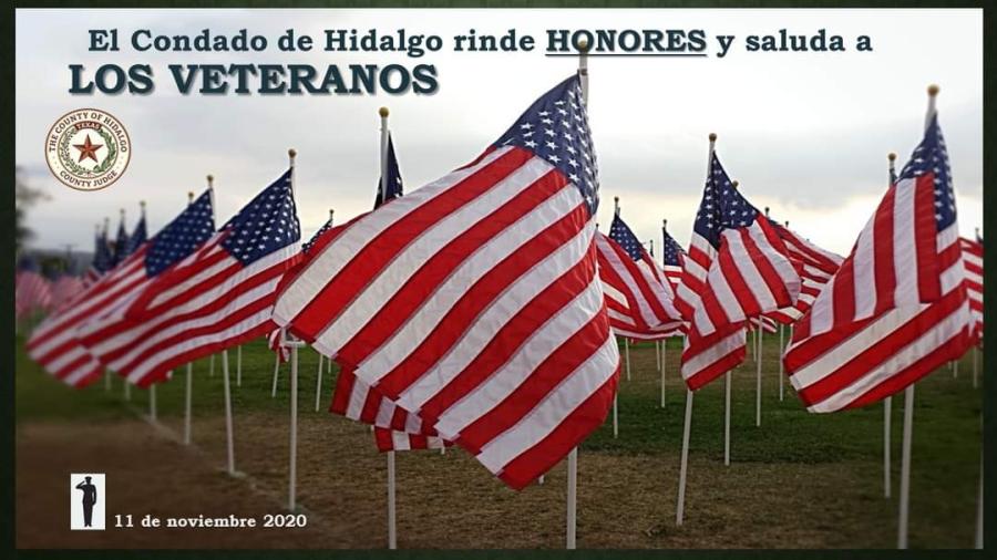 Condado Hidalgo rinde homenaje a Veteranos en su día