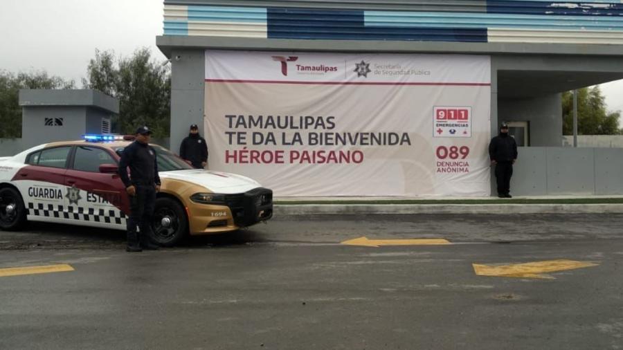 Guardia Estatal en apoyo al Programa ‘’Tamaulipas te da la Bienvenida Héroe Paisano 2022 ‘’