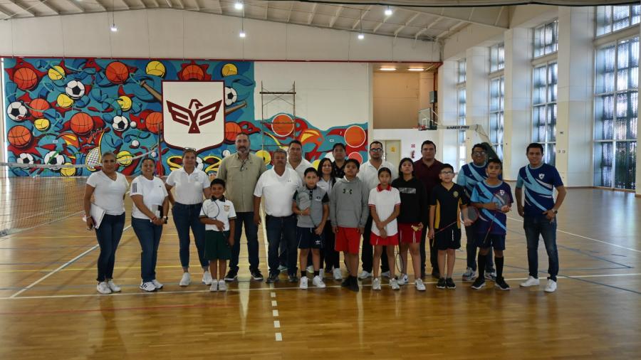 Continúan el  Bádminton en el Polideportivo de Reynosa