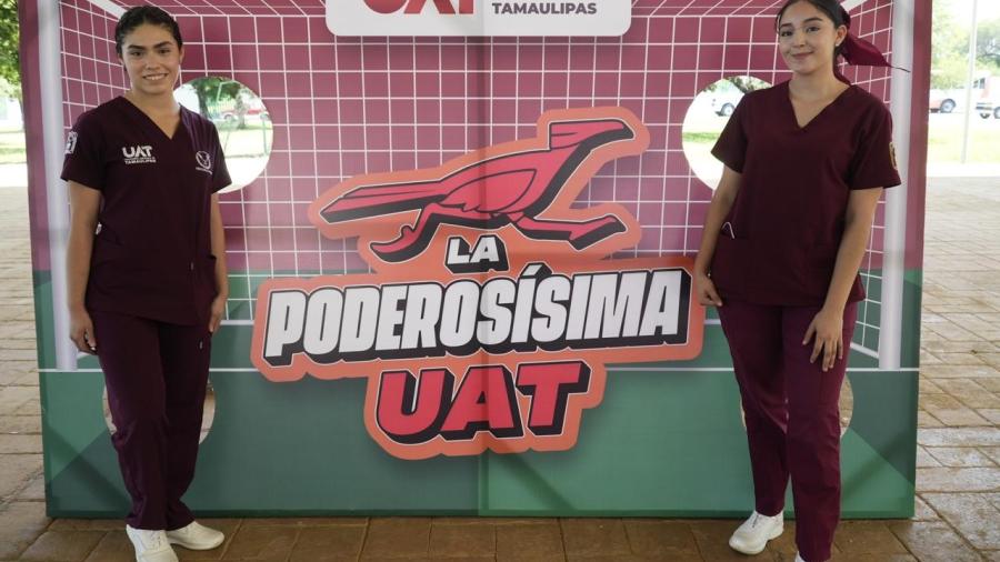 Danna y Ana Sofía: destacadas estudiantes y deportistas de la UAT