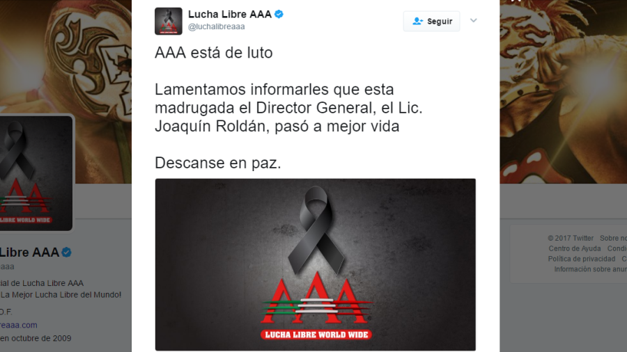 Fallece Joaquín Roldán, director de la AAA