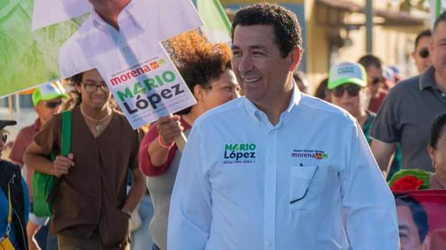 Mario López recibe muestras de confianza por parte de los ciudadanos