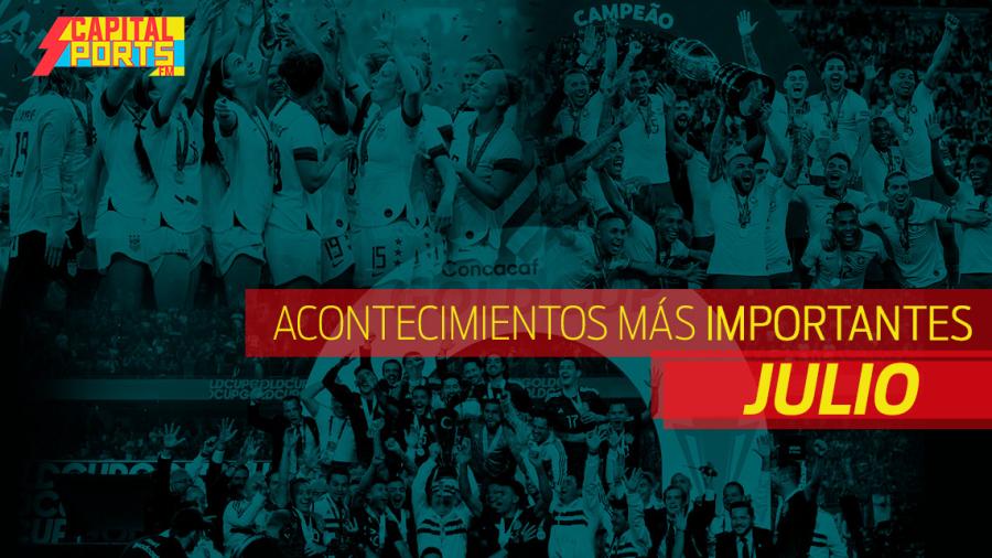 Recuento de los más importante en el deporte en el mes de julio